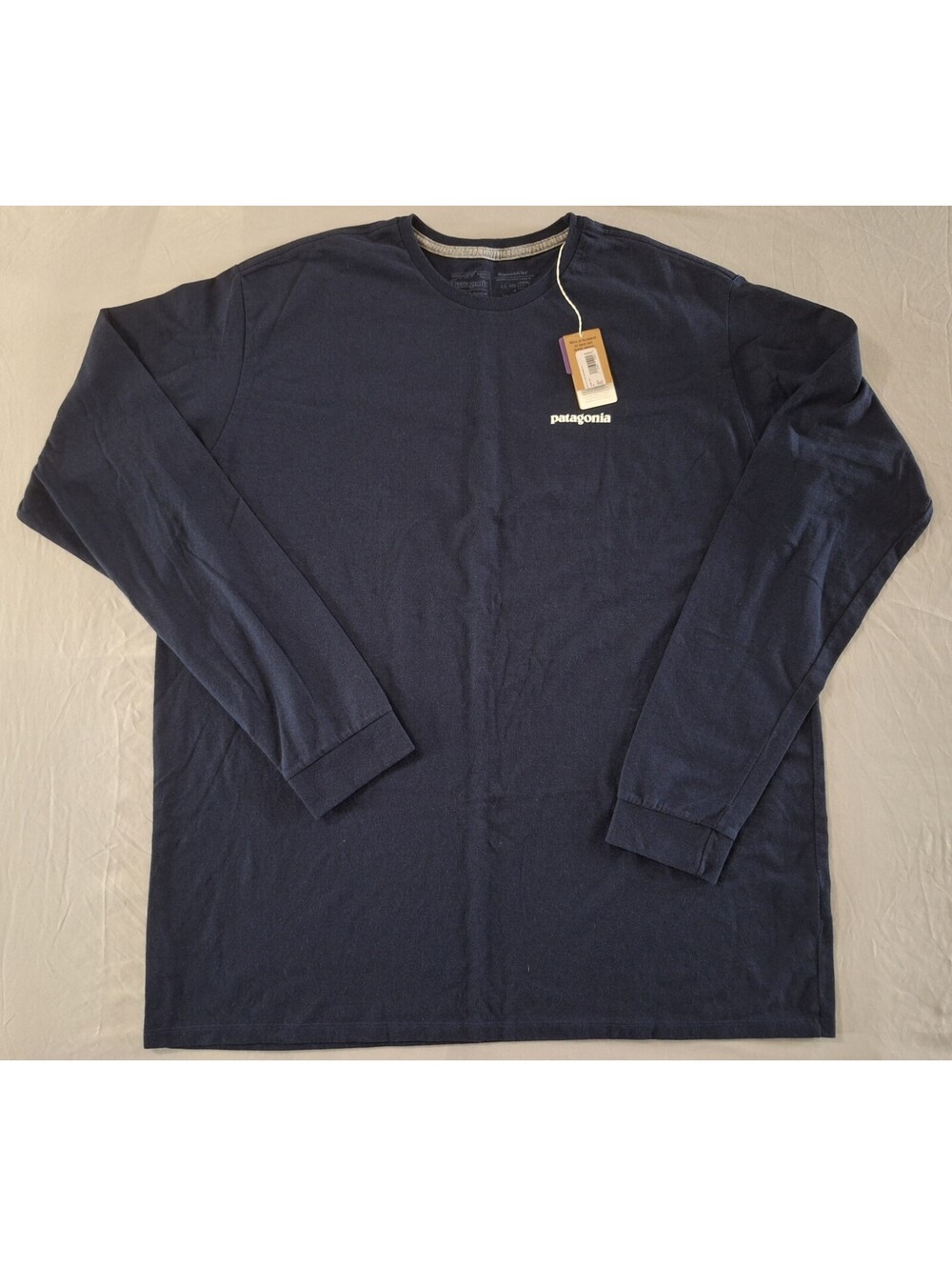 PATAGONIA Men's Long-Sleeve P-6 Logo Responsibili-Tee Shirt NEW WITH TAGS 2XL